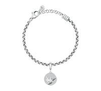 Morellato Bracelet Femme, Acier, Collection DROPS, Breloque Hirondelle - SCZ1433