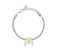 Morellato Bracelet Femme, Acier, Collection DROPS, Perles, Cristaux - SCZ1397