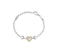 Morellato Bracelet femme en acier, cristaux, collection Drops, cœur - SCZ1396