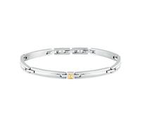 Morellato Bracelet Homme en Acier, Collection Gold, Détail Doré, Idées Cadeaux Homme - SABY02, Taglia Unica, Acier inoxydable, Pas de gemme