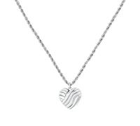Morellato Collier Femme, Acier, Collection BATTITO, Cœur - SAZQ01