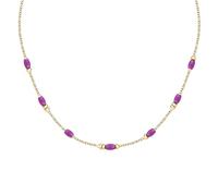 Morellato Collier Femme Acier Perles Collection Summer Colors Cadeau Maman, Acier allié, Pierre colorée