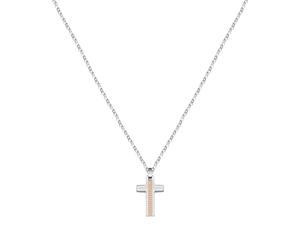 Morellato Collier homme, collection Motown, en acier, PVD or rose - SALS44