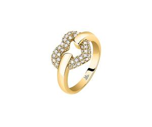 Morellato Luori Bague Femme en Acier, Cristaux - SAVO28014, acier, Aucune pierre précieuse