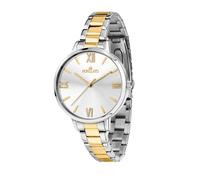 Morellato Montre analogique à Quartz pour Femme avec Bracelet en Acier Inoxydable 8056783048014, Or, Acier