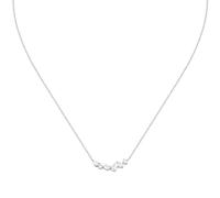 Morellato Riflessi Collier Femme | Argent, Couleur Argent, Oxyde de Zirconium, Taille 40 + 5 cm, SABC05