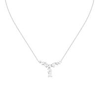 Morellato Riflessi Collier Femme Pendentif | Argent, Couleur Argent, Oxyde de Zirconium, Taille 40 + 5 cm, Blanc, SABC03