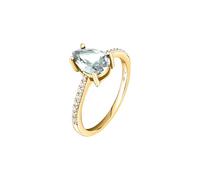 Morellato Tesori SAIW210010 Bague pour femme en argent 925% recyclé avec zircones, Argent 925 recyclé, Zircone cubique