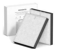 MORENTO Lot de 2 Filtres HEPA Véritable Compatible avec Purificateur d'Air MR5866 Pour Poussière, Squames d'Animaux, Fumée, Pollen Pour Chambre à Coucher et Bureau, version améliorée,2 Pack