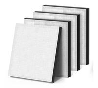 MORENTO Lot de 4 filtres de rechange authentiques HY4866 pour purificateur d'air HY4866, version améliorée