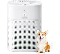 MORENTO Purificateur D'air HEPA avec Fonction d'aromathérapie, Filtre HEPA, Petit purificateur d'air avec fonction de sommeil et minuterie, 24dB, 1 Pack + 3 modes