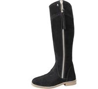 Moretta - Bottes longues pour femme Arabella, cuir ER780 (37 UE étroit) (Noir)