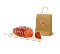 Moretti® Nduja Calabrese Di Spilinga Épicé Original Artisan | Emballage sous vide | Sans OGM 100% NATUREL dans l'intestin | Salami pur porc à tartiner (Nduja BIG 2,5kg)