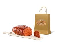 Moretti® Nduja Calabrese Di Spilinga Épicé Original Artisan | Emballage sous vide | Sans OGM 100% NATUREL dans l'intestin | Salami pur porc à tartiner (Nduja Dolce)