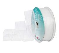 Morex Ribbon Bobine de Ruban de Mousseline 2,5 cm Filaire avec 22,9 m