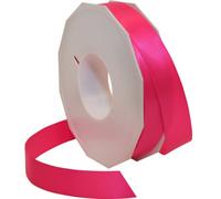 Morex Ribbon Bobine Neon Brights satiné, 7/20,3 cm par 45,7 m, Neon Rose Vif