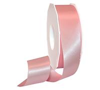 Morex Ribbon Double Face Satin 1.5 inch by 50 Yards Rosé Clair