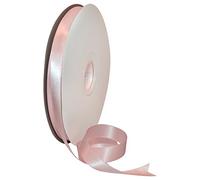 Morex Ribbon Double Face Satin 5/8 inch by 100 Yards Rosé Clair