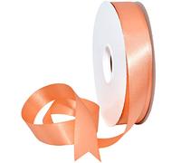 Morex Ribbon Ruban de satin double face, 2,2 cm x 45,7 m, pêche