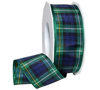 Morex Ribbon Ruban d'Édimbourg, 3,8 cm par 25 m, tartan Campbell