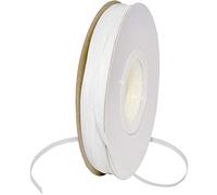 Morex Ribbon Ruban gros-grain, 0,3 cm x 45,7 m, blanc