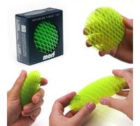 morf Jouet sensoriel silencieux pour adultes - Jouet sensoriel amusant et interactif pour enfants - En attente de brevet américain (vert, taille S)