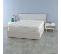 Morfeo Surmatelas pour lit Double 160 x 195 cm, rembourré et matelassé avec Soufflet de 5 cm et protège-Matelas périmètre