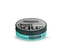 Morfose Deep Aqua Hair Styling Wax 175ml - Cire coiffante Deep Hold - Contrôle maximal & brillance - Tenue longue durée