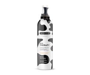 Morfose Milk Therapy Mousse Après-Shampooing 350 ml - Soin mousse hydratant aux protéines de lait - Douceur, nutrition & brillance pour cheveux secs et fragiles