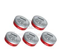 MORFOSE Ossion Ultra Aqua Lot de 5 gels de cire pour cheveux Rouge 175 ml