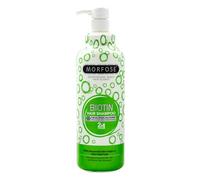 Morfose Shampooing 2en1 Biotine 500 ml - Renforce les cheveux, hydrate & réduit la casse - Soin volumisant pour tous types de cheveux