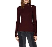 Morgan Femme 192-mavao.n Pullover Sweater, Rouge Vin, XS EU