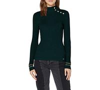 Morgan 192-mavao.n Pullover Sweater Femme,Vert Foncé,XL