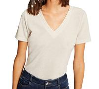 Morgan 212-diwi Femme T-Shirt, Beige, L