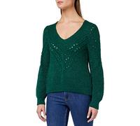 Morgan 222-MKRIKRI Pull-Over, Vert Imperial, XL Femme