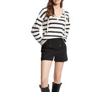 Morgan 241-MBALLON Pull, Ivoire, S Femme