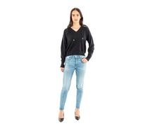 Morgan 241-MBALLON Pull, Marine, S Femme