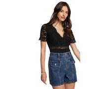 Morgan 242-DRIA T-Shirt, Noir, M Femme