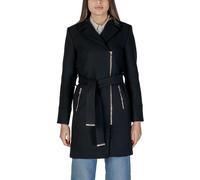 Morgan 242-GELICE Manteau, Noir, 34 Femme