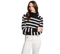 Morgan 242-MLAGON Pull-Over, Ivoire/Marine, S Femme
