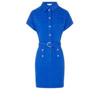 Morgan 242-RDENIM Robe, Bleu Electrique, 34 Femme