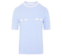 Morgan 251-MSEOUL Pull, Ciel, M Femme