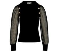 MORGAN 252-MALIA Pull, Noir M, L Femme