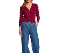 MORGAN 252-MENTHI Gilet, Plum M, XS Femme