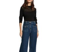 MORGAN 252-MSNOWI Pull, Noir M, L Femme