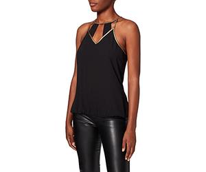 Morgan Blouse Bretelles Fines avec liserés Noir 40