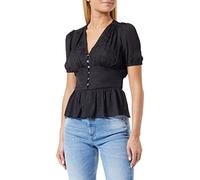 Morgan Blouse manches courtes imprimé cachemire Noir 42