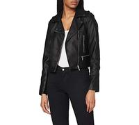 Morgan Femme 202-grammo.n Faux Leather Jacket, Noir, 40 EU