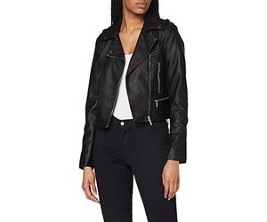 Morgan Blouson Droit avec col cranté à Revers Noir 40