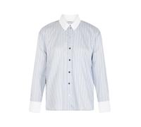 Morgan Chemisier 'CHEMISE' bleu clair / noir / blanc, Taille M